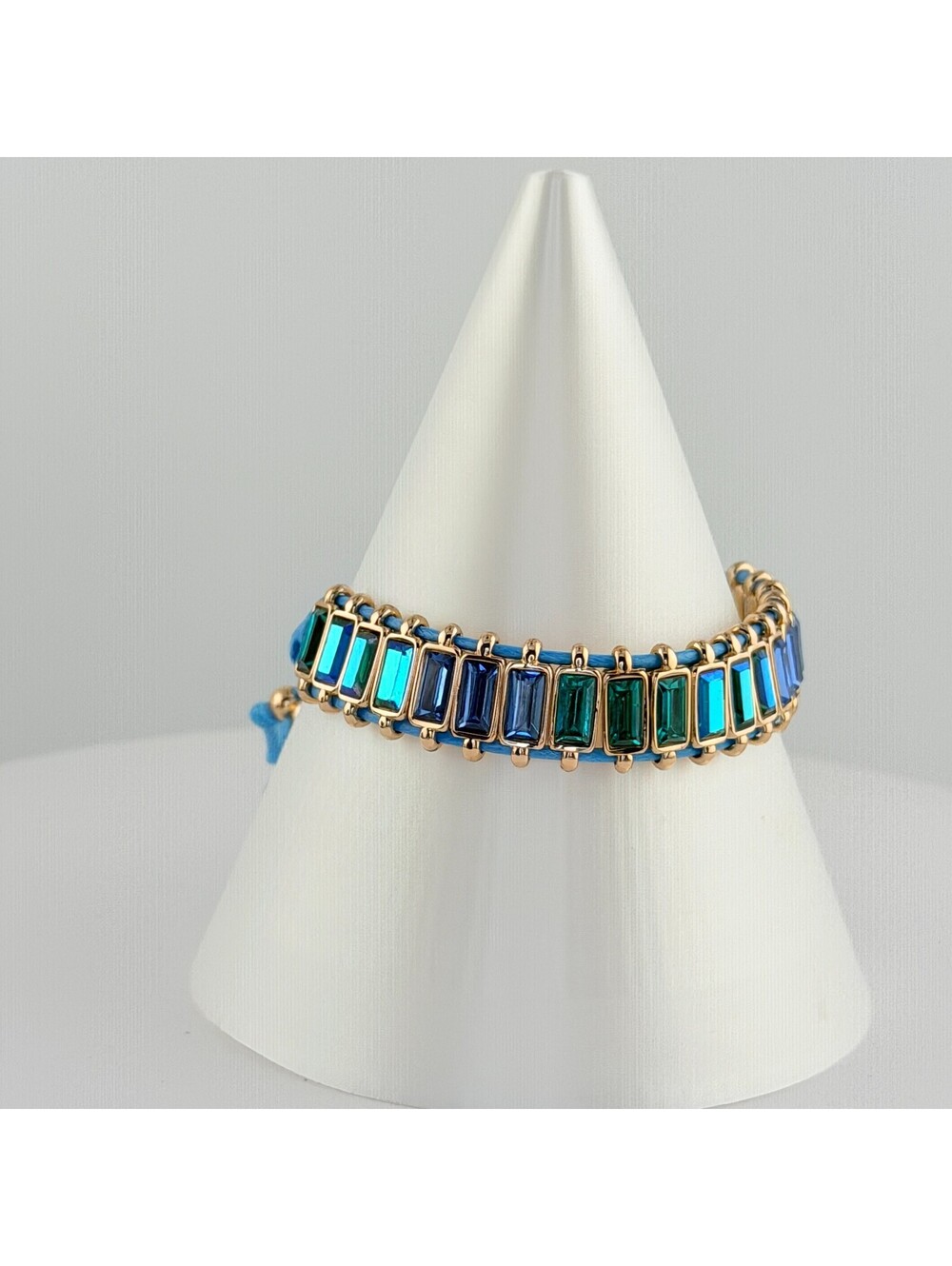 Bomb Party Single Stack Cord Bracelet - on Yellow Gold #54